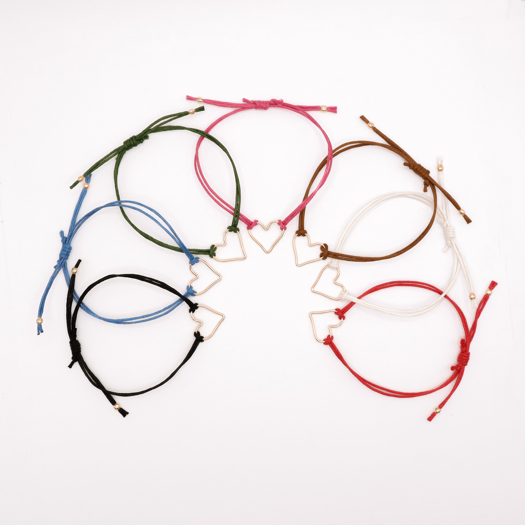 'Armed with Love' Bracelets, colorwheel