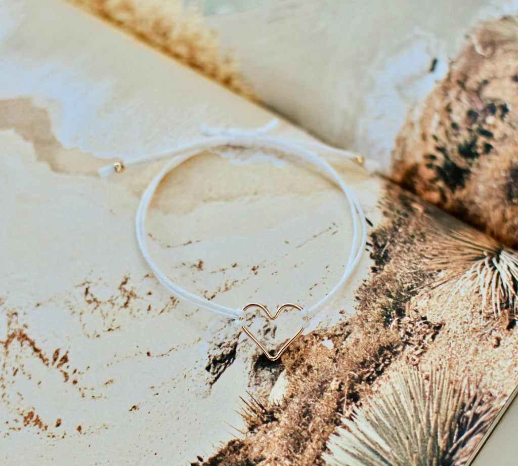 White 'Armed with Love' Bracelet, product image