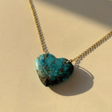 Turquoise Heart Necklace