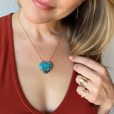 Turquoise Heart Necklace