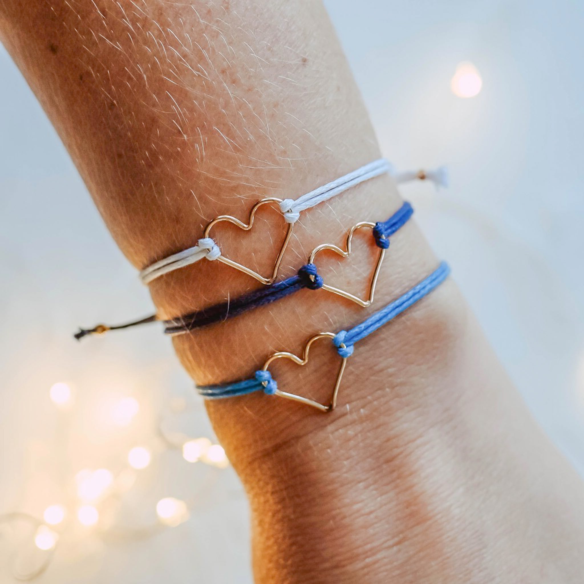Love & Light 'Armed with Love' Bracelet Set, shown on model