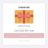 $100 Collective Hearts Gift Card image