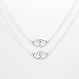 Silver Friendship Necklace Set, featured image