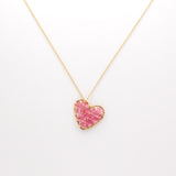 Pink Love Drop HOPE Necklace, featured image