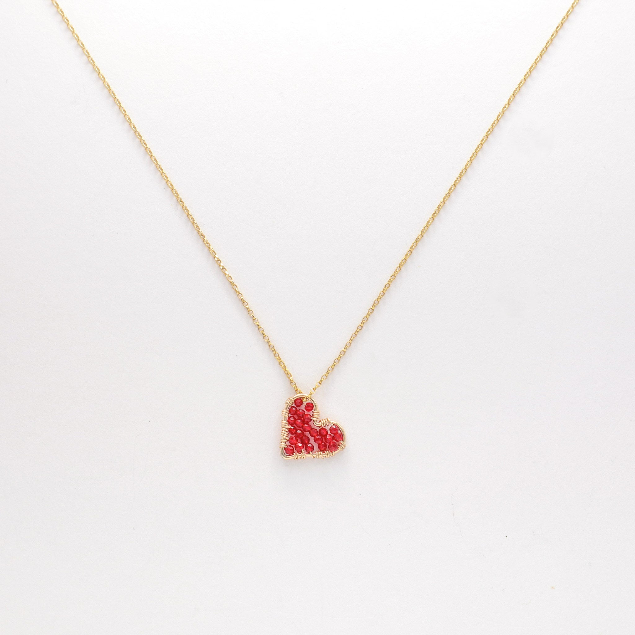 Scarlet Mini Love Drop Necklace, featured image