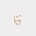 Gold Open Heart Ring, featured image