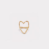 Gold Open Heart Ring, featured image
