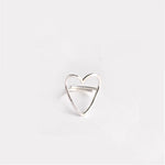 Silver Open Heart Ring, featured image