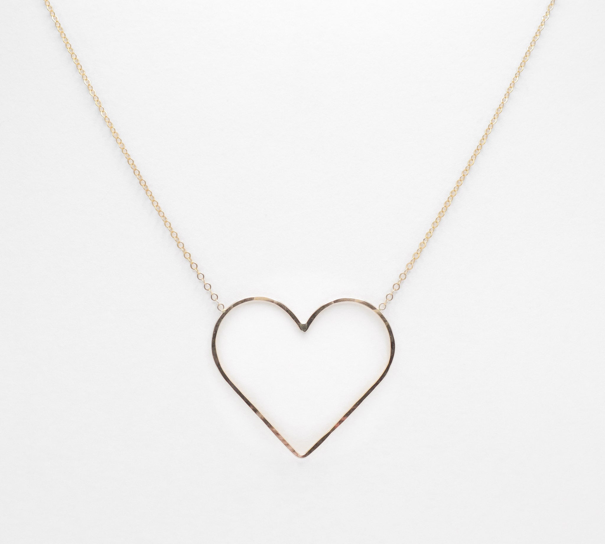 Petite Heart of Gold Necklace, featured image