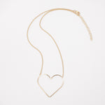 Petite Heart of Gold Necklace, full view image