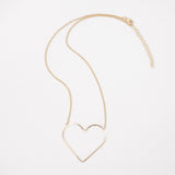 Petite Heart of Gold Necklace, full view image