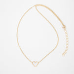 Gold Sweetheart Necklace, full view image