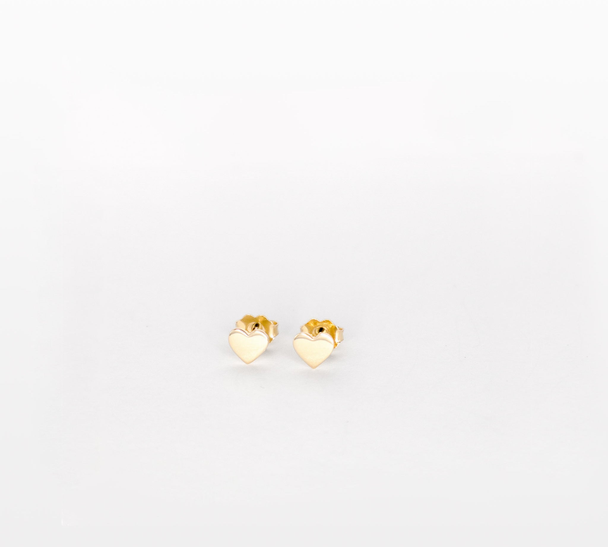 Fine Jewelry Line: Tiny Heart Stud Earrings, featured image