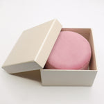 Fine Jewelry Line: Tiny Heart Stud Earrings, in pink velvet and small jewelry boxes