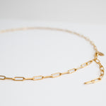 Charming Link Chain Necklace, closeup product image