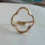 Gold Clover Ring, product image